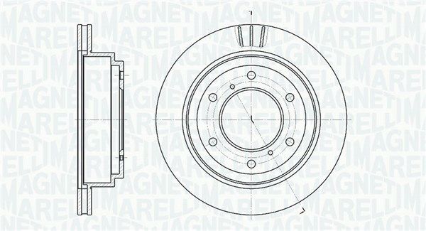 MAGNETI MARELLI Bremžu diski 361302040642